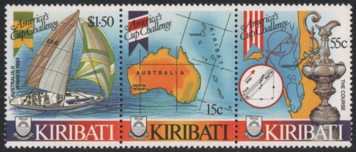 Kiribati 1986 - Mi-Nr. 484-486 ** - MNH - Schiffe / Ships