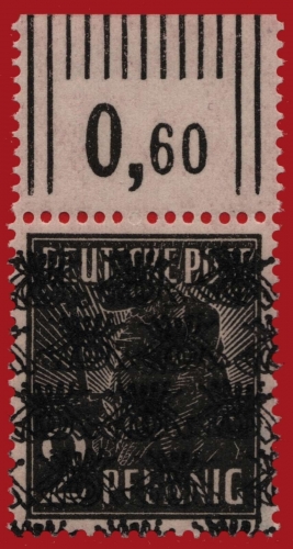Bizone 1948 - Mi-Nr. 36 II KD W OR ** - MNH - BPP-Signatur
