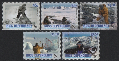 Ross-Gebiet 2006 - Mi-Nr. 99-103 ** - MNH - Antarktisprogramm