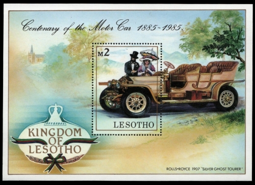 Lesotho 1985 - Mi-Nr. Block 26 ** - MNH - Autos / Cars
