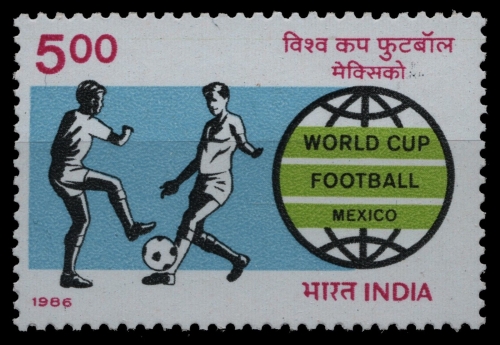 Indien 1986 - Mi-Nr. 1058 ** - MNH - Fussball / Soccer