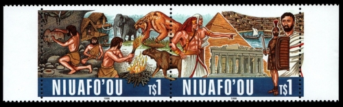 Niuafo'ou-Insel 1996 - Mi-Nr. 303-304 ** - MNH - Frühgeschichte