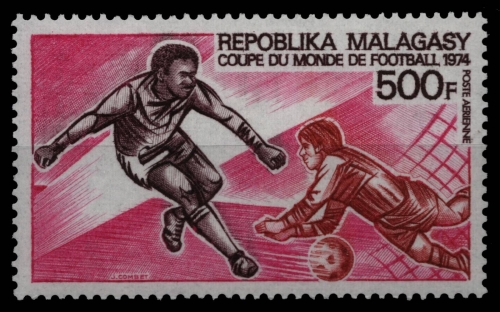 Madagaskar 1973 - Mi-Nr. 703 ** - MNH - Fussball / Soccer