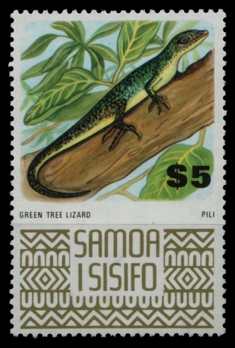 Samoa 1975 - Mi-Nr. 319 ** - MNH - Echsen / Lizard