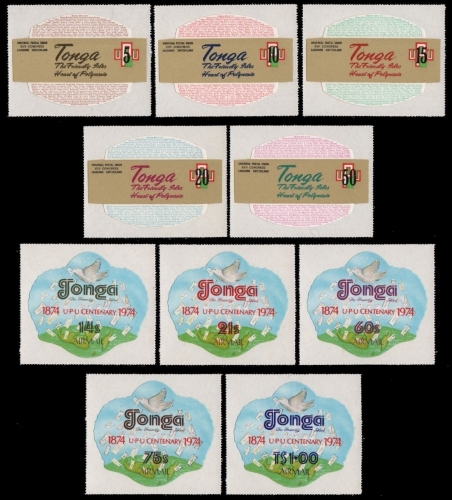 Tonga 1974 - Mi-Nr. 489-498 ** - MNH - UPU