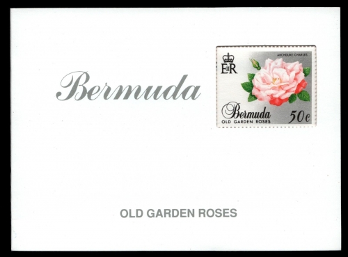 Bermuda 1989 - Mi-Nr. 555-564 ** - MNH - Markenheft - Rosen / Roses