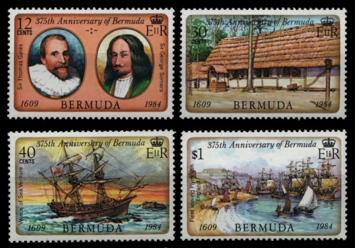 Bermuda 1984 - Mi-Nr. 438-441 ** - MNH - Schiffe / Ships