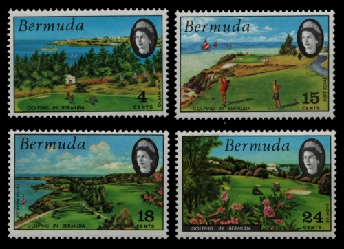Bermuda 1971 - Mi-Nr. 273-276 ** - MNH - Golfplätze