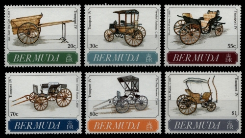 Bermuda 1991 - Mi-Nr. 588-593 ** - MNH - Transport