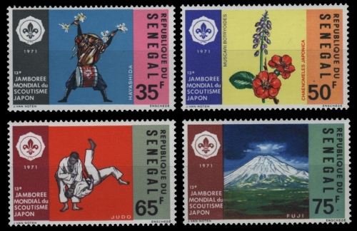 Senegal 1971 - Mi-Nr. 465-468 ** - MNH - Pfadfinder / Scouts