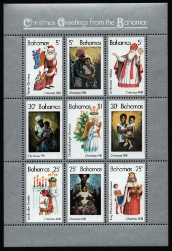 Bahamas 1981 - Mi-Nr. Block 36 ** - MNH - Weihnachten / X-mas
