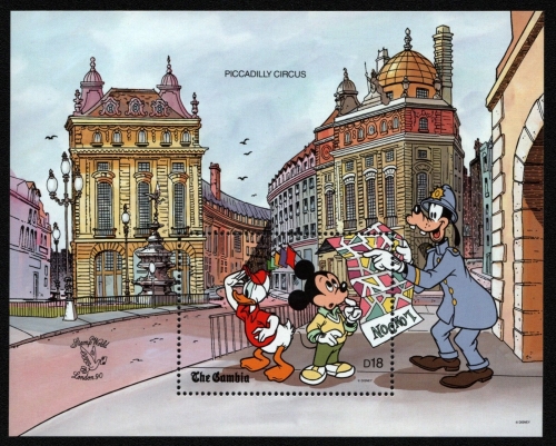 Gambia 1989 - Mi-Nr. Block 95 ** - MNH - Walt Disney