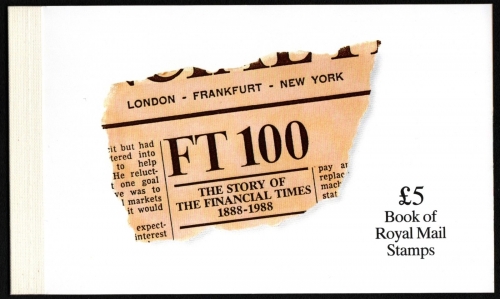 Großbritannien 1988 - Mi-Nr. Heft 81 ** - MNH - SG DX9 - "Financial Times"