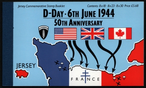 Jersey 1994 - Mi-Nr. Heft 6 - SG SB51 - Alliierte Landung