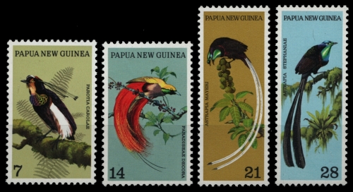 Papua-Neuguinea 1973 - Mi-Nr. 240-243 ** - MNH - Vögel / Birds