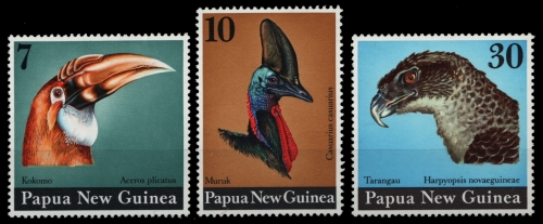 Papua-Neuguinea 1974 - Mi-Nr. 272-274 ** - MNH - Vögel / Birds