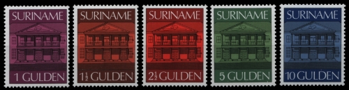 Surinam 1975 - Mi-Nr. 705-709 ** - MNH - Freimarken / Definitives