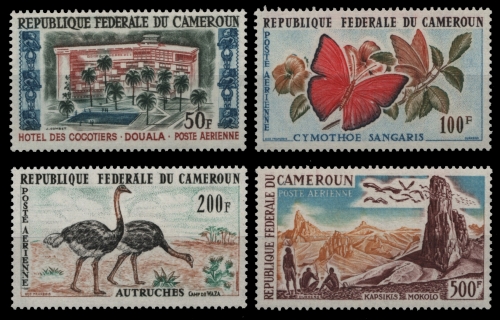 Kamerun 1962 - Mi-Nr. 370-373 ** - MNH - Fauna