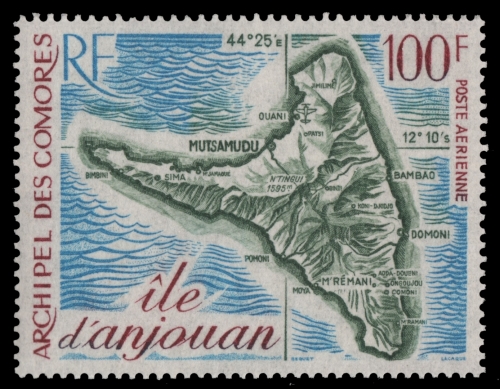 Komoren 1972 - Mi-Nr. 147 ** - MNH - Insel Anjouan