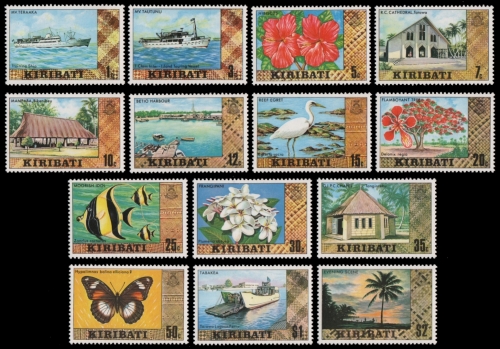 Kiribati 1979 - Mi-Nr. 322-335 ** - MNH - Freimarken / Definitives