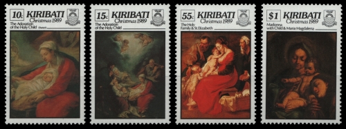 Kiribati 1989 - Mi-Nr. 536-539 ** - MNH - Weihnachten / X-mas
