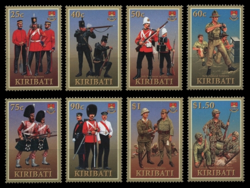 Kiribati 2007 - Mi-Nr. 1040-1047 ** - MNH - Uniformen / Uniforms