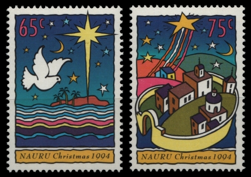 Nauru 1994 - Mi-Nr. 403-404 ** - MNH - Weihnachten / X-mas