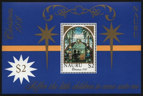 Nauru 1991 - Mi-Nr. Block 8 ** - MNH - Weihnachten / X-mas