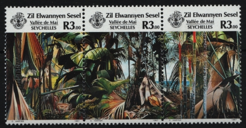 Äußere Seychellen 1987 - Mi-Nr. 146-148 ** - MNH - Flora