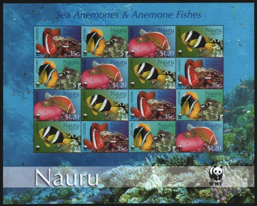 Nauru 2003 - Mi-Nr. 553-556 ** - MNH - Fische / Fish