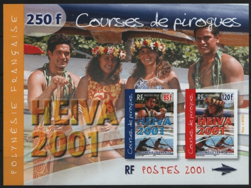 Franz. Polynesien 2001 - Mi-Nr. Block 27 ** - MNH - Heiva-Fest