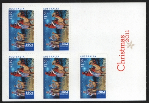 Australien 2011 - Mi-Nr. 3644 I BA ** - MNH - Folienblatt - Weihnachten / X-mas