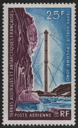 TAAF 1966 - Mi-Nr. 37 ** - MNH - Sendemast