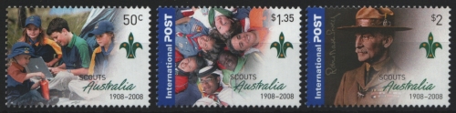 Australien 2008 - Mi-Nr. 2929-2931 ** - MNH - Pfadfinder / Scouts