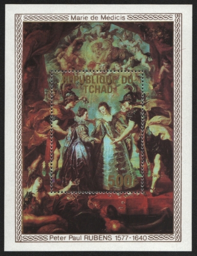 Tschad 1978 - Mi-Nr. Block 73 ** - MNH - Gemälde - Rubens