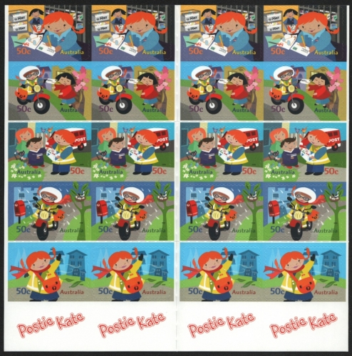 Australien 2006 - Mi-Nr. 2672-2676 ** - MNH - Markenheft 238 - Postie Kate