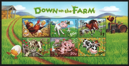 Australien 2005 - Mi-Nr. Block 57 ** - MNH - Bauernhoftiere / Farm animals