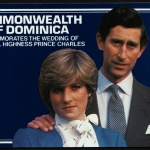 Dominica 1981 - Mi-Nr. 717-719 ** - MNH - Heft - Hochzeit Charles & Diana