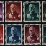 Portugal 1945 - Mi-Nr. 681-688 ** - MNH - Präsident Carmona