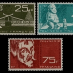 Franz. Polynesien 1965 - Mi-Nr. 45-47 ** - MNH - Gauguin Museum (I)
