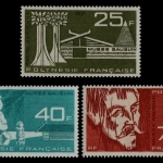 Franz. Polynesien 1965 - Mi-Nr. 45-47 ** - MNH - Gauguin Museum (II)