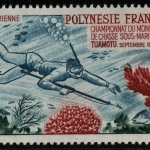 Franz. Polynesien 1965 - Mi-Nr. 48 ** - MNH - Meeresleben (V)