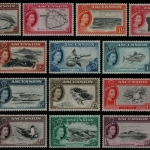 Ascension 1956 - Mi-Nr. 62-74 ** - MNH - Freimarken / Definitives (I)