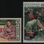 Franz. Polynesien 1958 - Mi-Nr. 10-13 ** - MNH - Gemälde / Paintings (II)