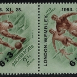 Ungarn 1953 - Mi-Nr. 1340 A ** - MNH - Paar - Fußball / Soccer