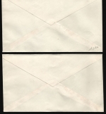 Vietnam 1963 - Mi-Nr. 258-261 & 258-261 U - 2 FDC - Raumfahrt / Space