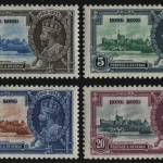 Hongkong 1935 - Mi-Nr. 132-135 ** - MNH - Thronjubiläum George V (II)