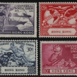 Hongkong 1949 - Mi-Nr. 173-176 * - MH - UPU
