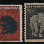 Vietnam 1961 - Mi-Nr. 154-157 (*) - ohne Gummi verausgabt - Wildtiere (II)