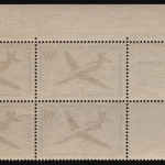 Frankreich 1957 - Mi-Nr. 1120 ** - MNH - Viererblock - Flugzeuge / Airplanes